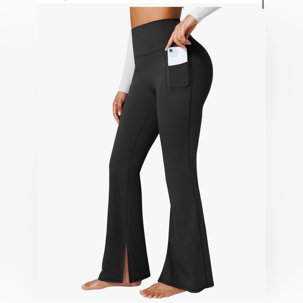 BRXL high waisted flared leggings